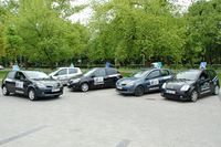 samochody WSJ na placu manewrowym we Wrocławiu